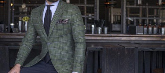 Costume homme vert