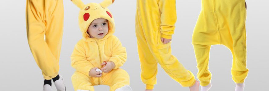 Combinaison Pyjama Pikachu